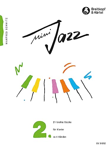 Mini-Jazz für Klavier Heft 2: 21 leichte Stücke (DV 31092) von Breitkopf & Härtel
